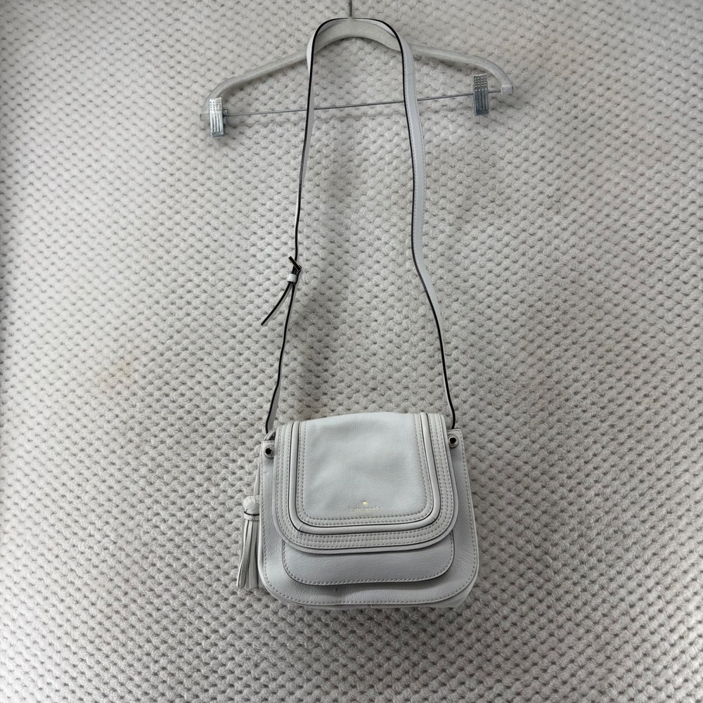 Kate Spade Small Rianne Crossbody Pratt Street Leather Flap‎ Bag Mortar NWT